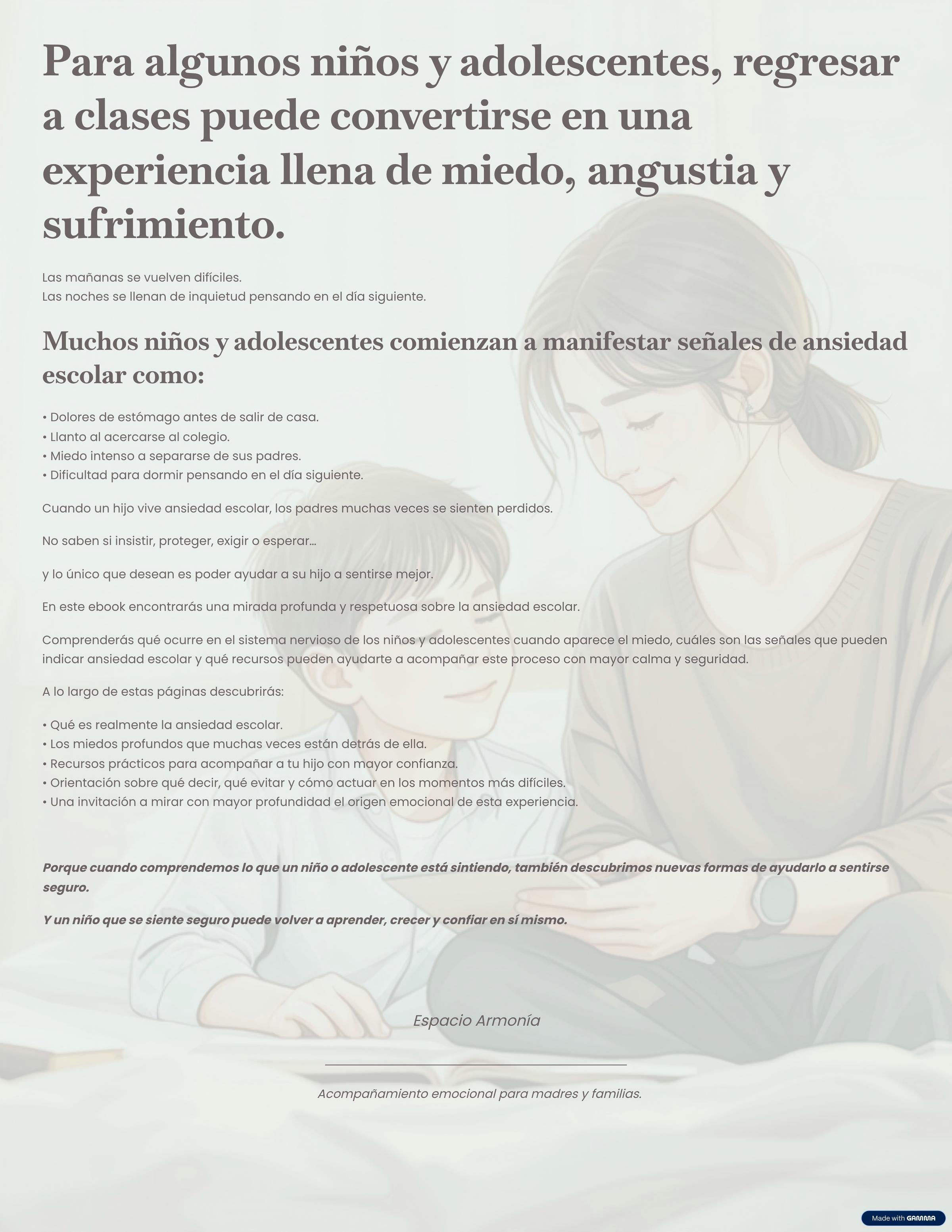 Cuando volver a clases duele